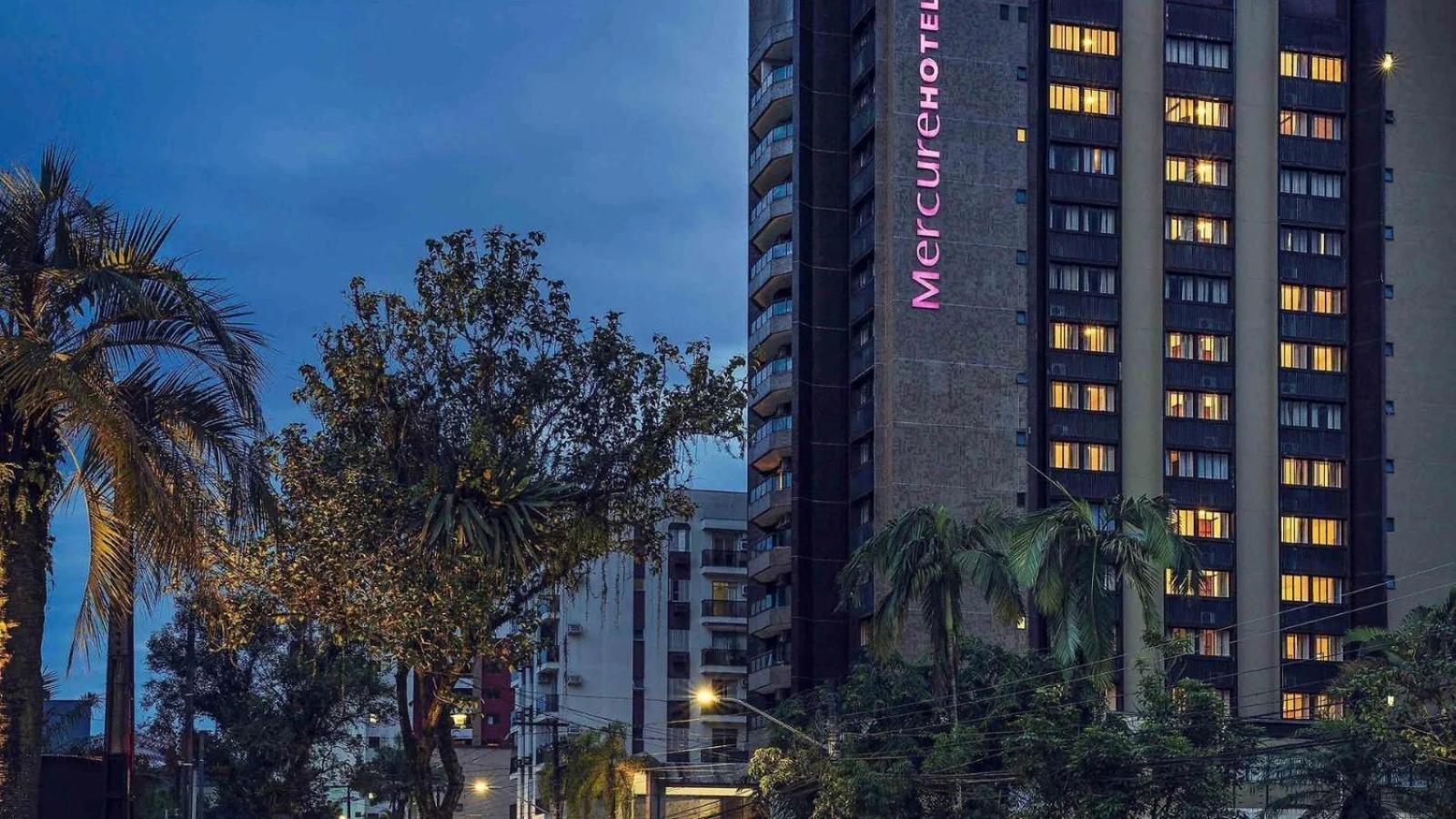 Apart Hotel Moderno Em Joinville Exterior foto